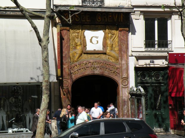  entrée du musée Grévin